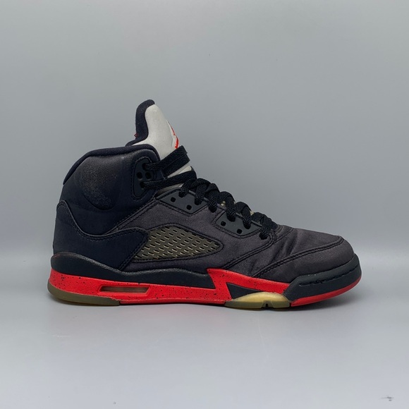 Nike‎ Air Jordan 5 Retro Satin Bred 440888-006 Youth Sz 7Y Women’s Sz 8.5 - Picture 7 of 10